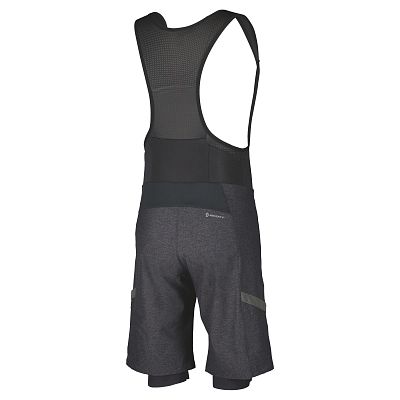 Превью  Велошорты SCOTT Gravel Hybrid +++ Black/Dark Grey